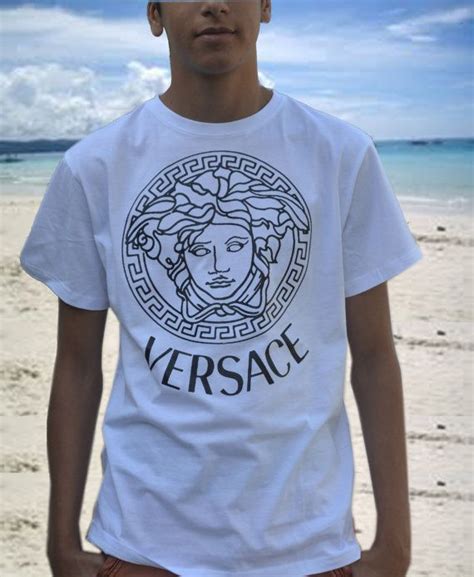 versace medusa t shirt fake